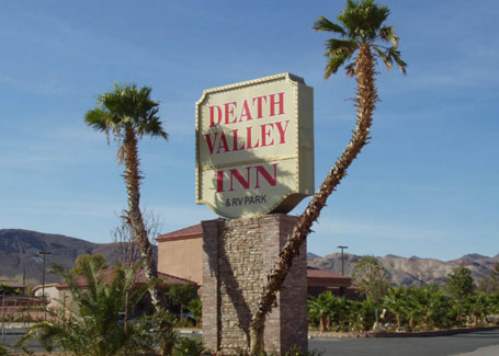 Death Valley Inn Sign
